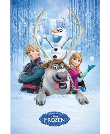 Poster Frozen Sven en vrienden 61 x 91,5 cm - filmposter