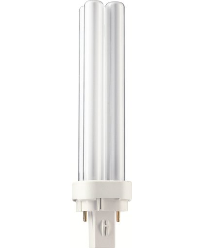 Philips MASTER PL-C 18W/865/2P 1CT/5X10BOX 17.9W B Koel daglicht fluorescente lamp