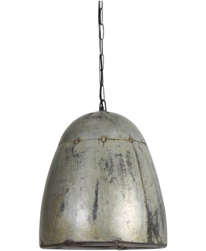 Light & Living Hanglamp  EEFJE Ø45x55 cm  -  vintage zilver
