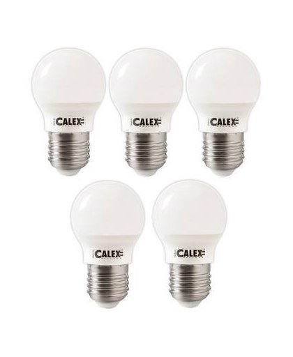 Calex LED Kogellamp 3.4-25W E27 2200K Flame (5 Stuks)