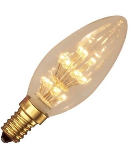 Calex Pearl LED Candle lamp 240V 10W E14 B35 20-leds 2100K