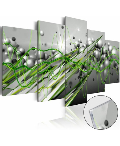 Afbeelding op acrylglas - Groene stroom