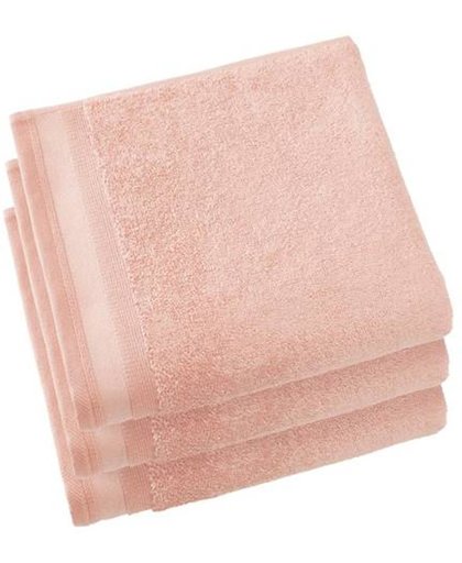 De Witte Lietaer - Gastendoekjes - Set van 3 - 30x50 cm - Ice Pink
