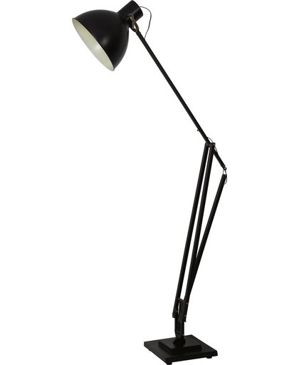 Light & Living Vloerlamp  EWOUT 110x37,5x235 cm  -  zwart met brons