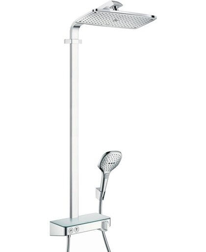 Raindance Select E 360 showerpipe ShowerTablet - hoofddouche 36 cm - met doucheslang 160 cm