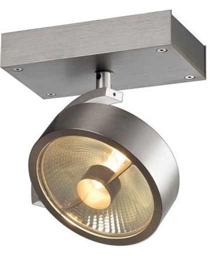 SLV KALU 1 QPAR plafondlamp Spotlamp 1x75W Aluminium 147306