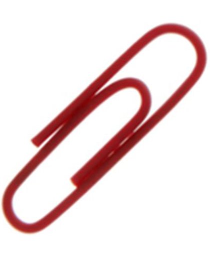 Quinz paperclips rood 100st.