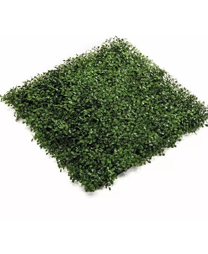 Emerald Kunstplant buxus grasmat groen 50x50 cm 4 st 417980
