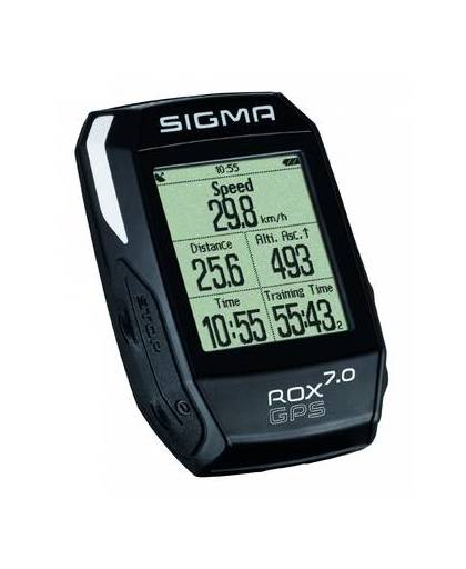 Sigma fietscomputer Rox GPS 7.0 zwart