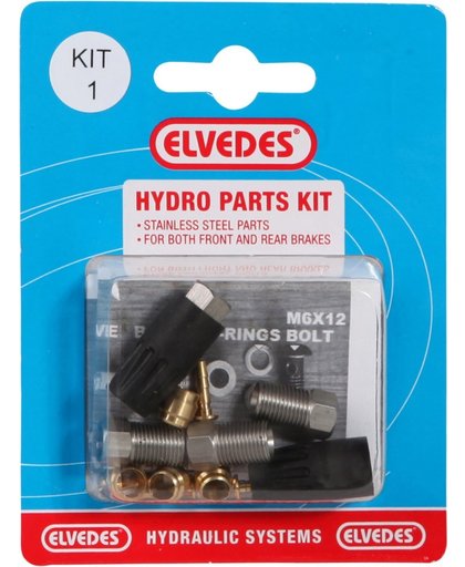 Elvedes Hydro Parts Kit 1 Voor Hydraulische Remslang 2011012