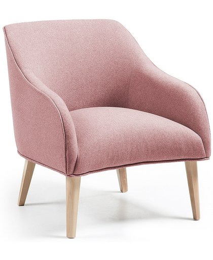 Kave Home Lobby - Fauteuil - Roze