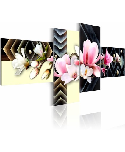 Schilderij - orchidee - modern