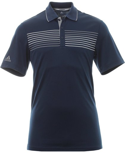 Adidas Golfpolo Essentials Heren Blauw Maat S