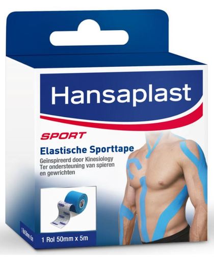 Hansaplast Elastische Sporttape Blauw
