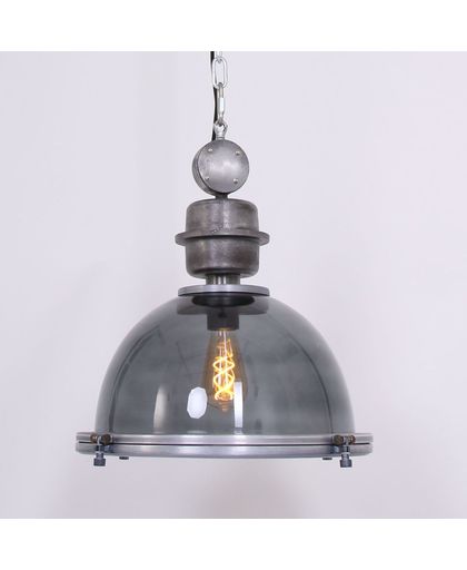 Industriële hanglamp - Steinhauer Bikkel transparant – Glazen Hanglamp – E27