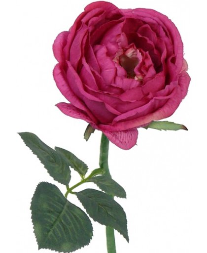 Deluxe kunst roos Luna rood 33 cm