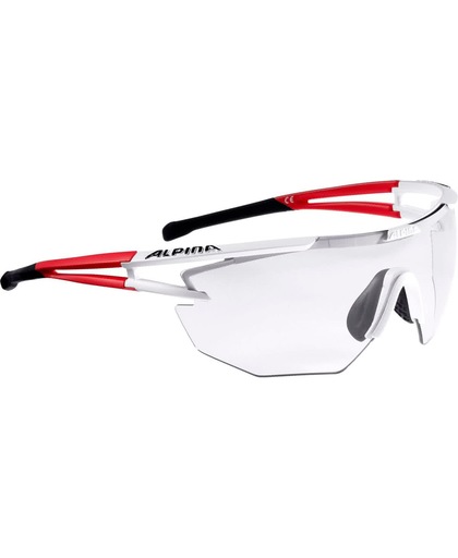Alpina Eye-5 Shield VL+ Brillenglas rood/wit