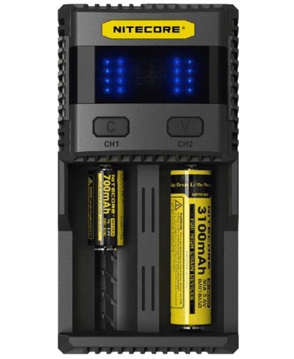 Nitecore Superbcharge SC2 EU 2 chanel Intelligent Fast charger for Li-ion batteries