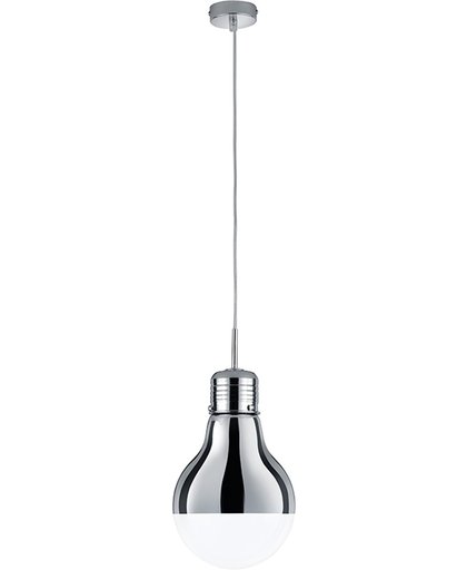 TRIO, Hanglamp, Edison II 1xE27, max.40,0 W Glas, Transparant helder, Armatuur: Metaal, Ø:20,0cm, H:120,0cm