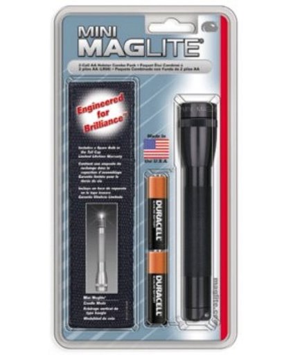 Maglite Mini R6® - Zwart - Met Holster