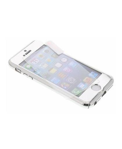 Zilveren 360° effen protect case voor de iphone 5 / 5s / se