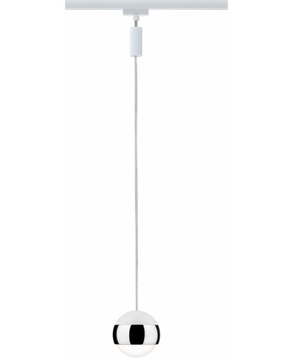 URail System LED Pendel Capsule 1x4,5W wit 230V metaal 95275