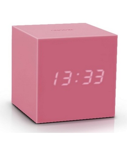 Gravity Click Clock wekker roze