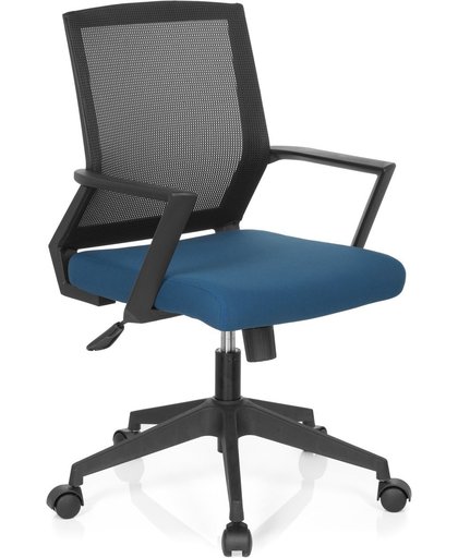 hjh office Startec Bai 100 - Bureaustoel - Netstof - Zwart / blauw