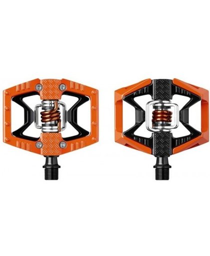 Crankbrothers PEDAAL CBR DOUBLE SHOT OR/ZW STEL