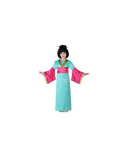 Japanse geisha kostuum voor meisjes 116 (5-6 jaar)