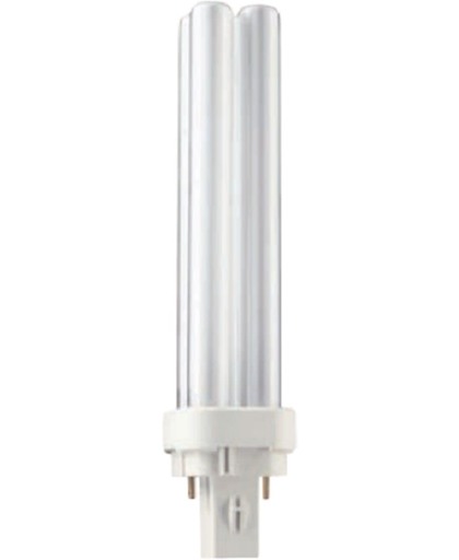 Philips MASTER PL-C 10W/830/2P 1CT 10W G24d-1 B Warm wit fluorescente lamp
