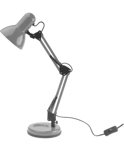 Leitmotiv - Bureaulamp Hobby - Staal - Grijs