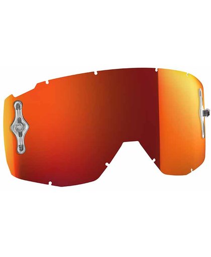 Scott Works Lens Voor De Scott Hustle & Split OTG  Crossbril-Orange Chrome