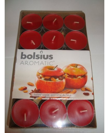 bolsius aromatic geurtheelichten - baked apple