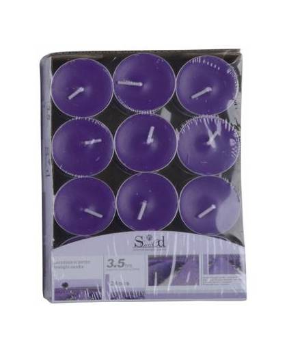 Lavendel geur theelichtjes 24 stuks