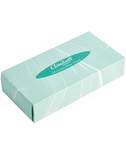 Cloudsoft witte tissues voor rechthoekige tissue box CF121
