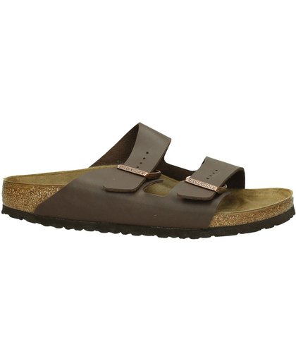 Birkenstock - Arizona - Sportieve slippers - Heren - Maat 47 - Bruin - Dark Brown BF