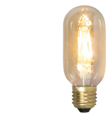 Calex LED Filament buislamp 4-30W E27 T45 Goudkleur Dimbaar