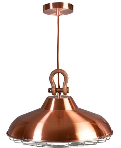 ETH Industry - Hanglamp - Koper kleur