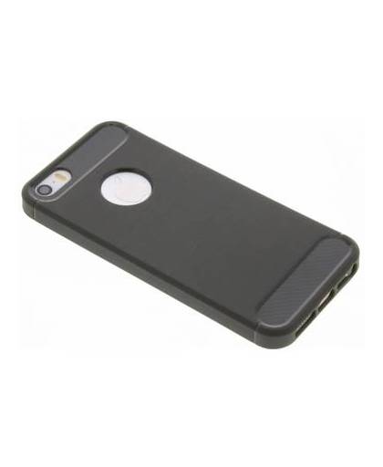 Grijze brushed tpu case voor de iphone 5 / 5s / se