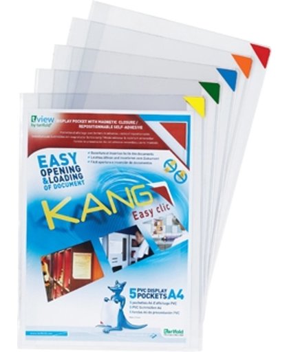 Tarifold tas Kang Easy Clic hoeken in geassorteerde kleuren