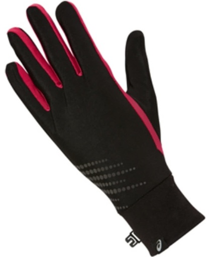 Asics Basic Performance hardloophandschoenen zwart/roze dames