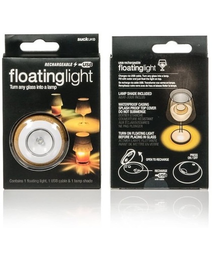 SUCK UK drijvend lampje Floating Light