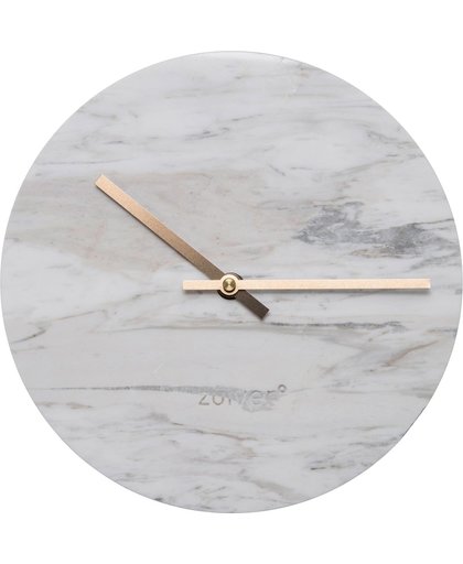 Zuiver Marble Time - Wandklok - Wit