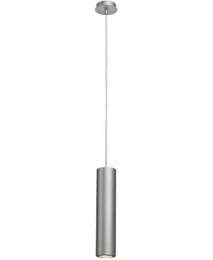 SLV ENOLA_B pendellamp Hanglamp 1x50W Grijs Zwart Chroom 151854
