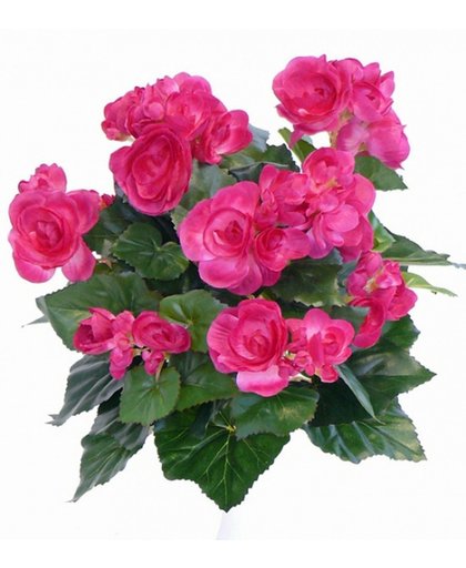Kunst Begonia roze 30 cm