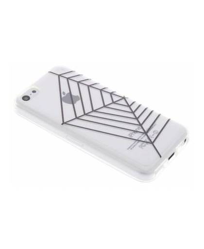 Halloween design spinnenweb tpu hoesje voor de iphone 5c