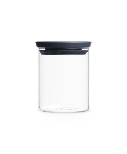 Brabantia stapelbare voorraadpot 0,6 liter - Glas
