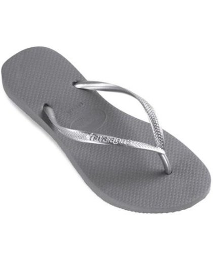 Havaianas Slim steel grey slippers meisjes