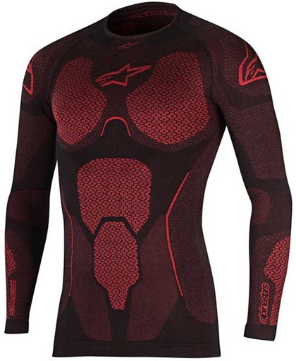 Alpinestars Shirt Ride Tech Summer Long Sleeve Red-XL/XXL